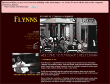 Tablet Screenshot of flynnsrestaurant.co.uk